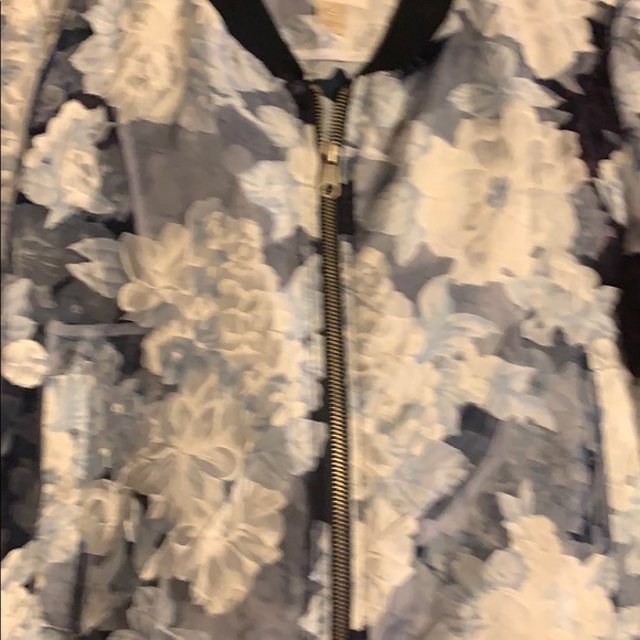 COPY - McGinn Floral Organza Bomber Jacket - Picture 2 of 5